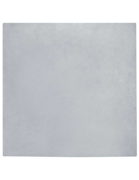 Tappeto in Pelliccia Sintetica di Coniglio Olite Grigio