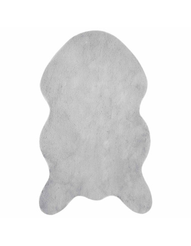 Tappeto in Pelliccia Sintetica di Coniglio Olite Grigio