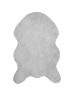 Tappeto in Pelliccia Sintetica di Coniglio Olite Grigio 2