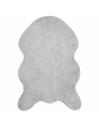 Tappeto in Pelliccia Sintetica di Coniglio Olite Grigio