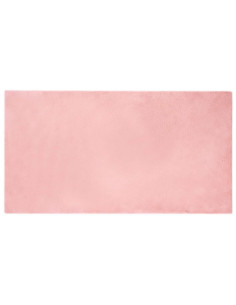 Tappeto in Pelliccia Sintetica di Coniglio Olite Rosa 2