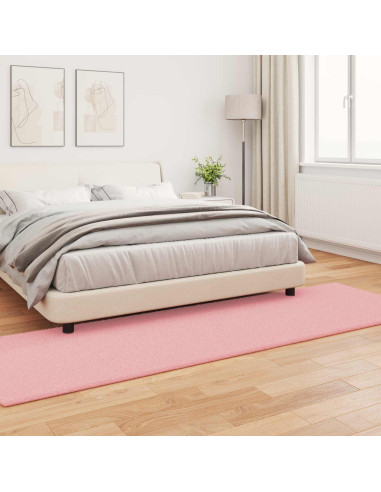 Tappeto in Pelliccia Sintetica di Coniglio Olite Rosa