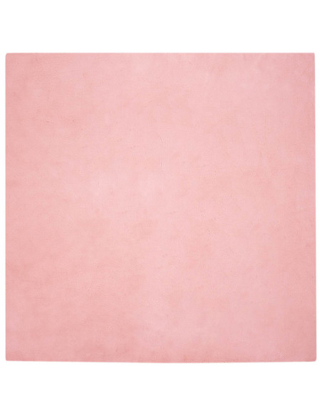 Tappeto in Pelliccia Sintetica di Coniglio Olite Rosa