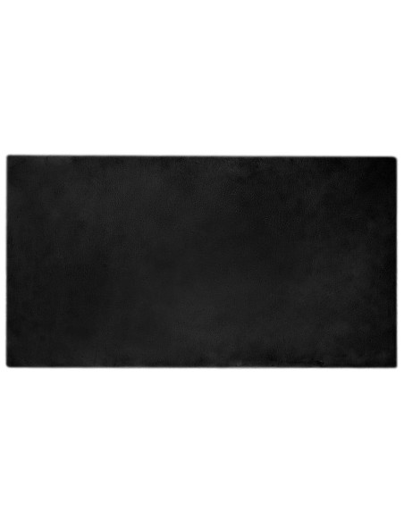 Tappeto in Pelliccia Sintetica di Coniglio Olite Nero