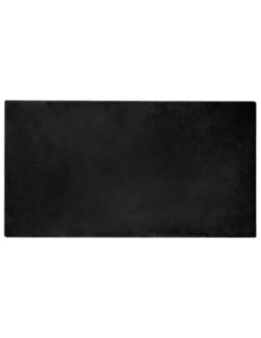Tappeto in Pelliccia Sintetica di Coniglio Olite Nero