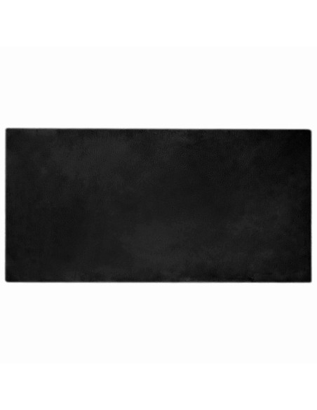 Tappeto in Pelliccia Sintetica di Coniglio Olite Nero