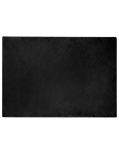 Tappeto in Pelliccia Sintetica di Coniglio Olite Nero