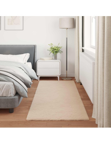 Tappeto in Pelliccia Sintetica di Coniglio Olite Talpa