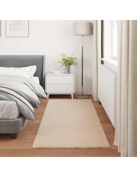 Tappeto in Pelliccia Sintetica di Coniglio Olite Talpa