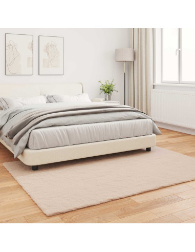 Tappeto in Pelliccia Sintetica di Coniglio Olite Talpa