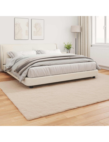 Tappeto in Pelliccia Sintetica di Coniglio Olite Talpa