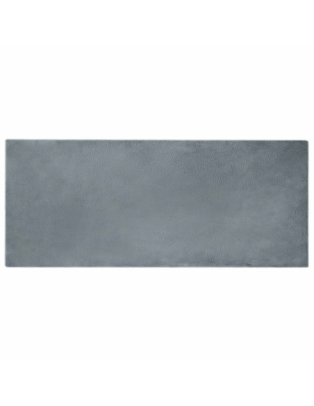 Tappeto in Pelliccia Sintetica di Coniglio Olite Antracite