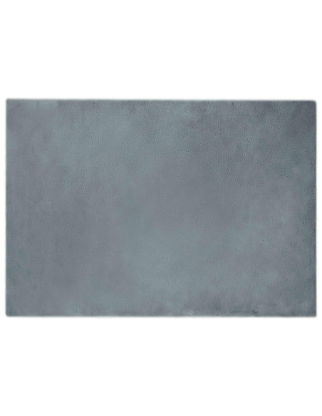 Tappeto in Pelliccia Sintetica di Coniglio Olite Antracite
