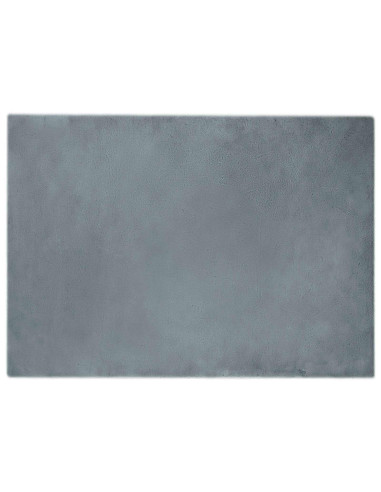Tappeto in Pelliccia Sintetica di Coniglio Olite Antracite