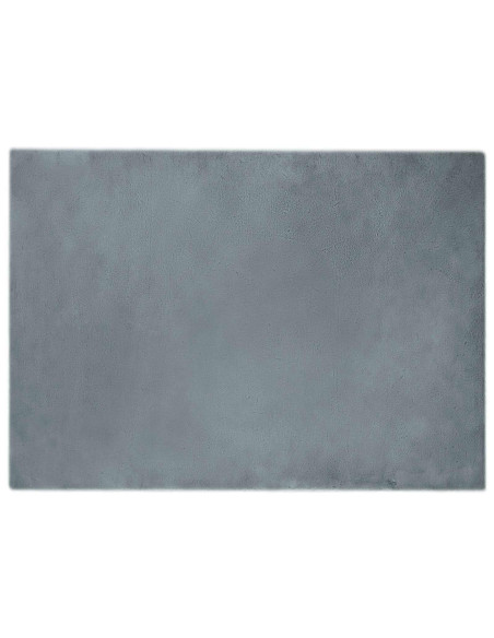 Tappeto in Pelliccia Sintetica di Coniglio Olite Antracite