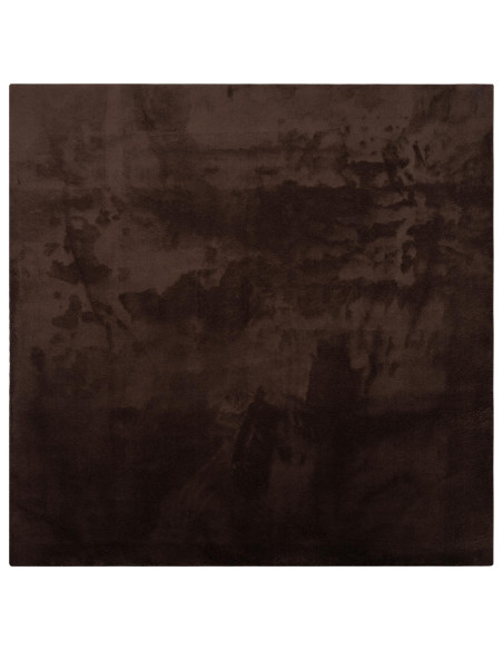 Tappeti per area Quadrato HUARTE Marrone 160 x 160 cm