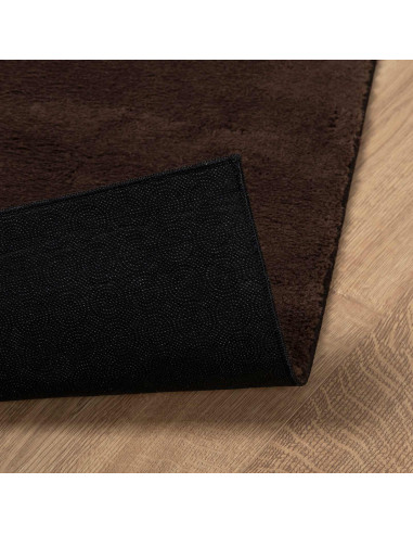 Tappeti per area Quadrato HUARTE Marrone 160 x 160 cm