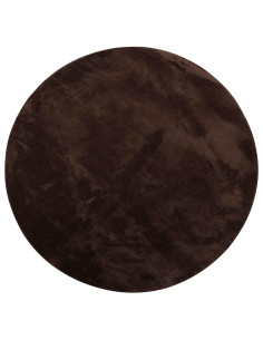 Tappeti per area Rotondo HUARTE Marrone Ø 80 CM Poliestere 2