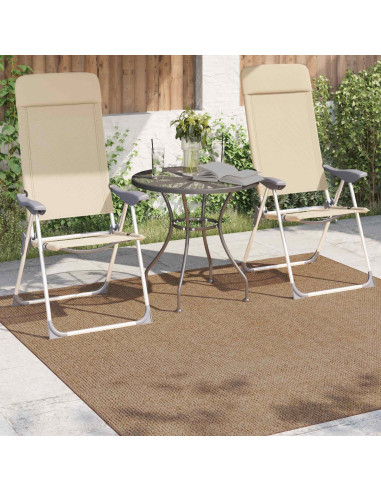 Tappeti per area HUARTE Naturale 120 x 120 cm Poliestere