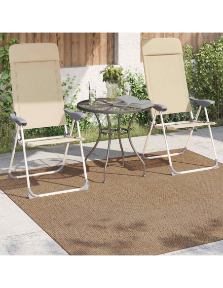 Tappeti per area HUARTE Naturale 200 x 200 cm Poliestere