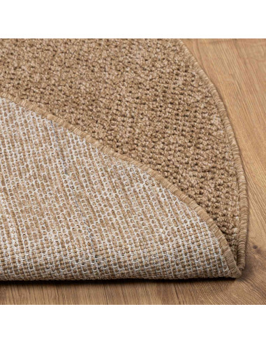 Tappeti per area Rotondo HUARTE Naturale Ø 120 CM Poliestere