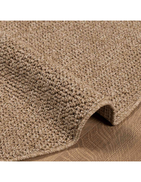 Tappeti per area Rotondo HUARTE Naturale Ø 160 CM Poliestere