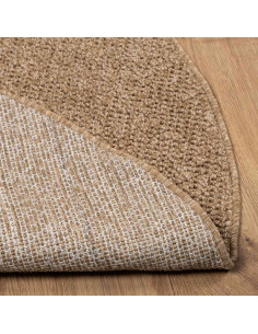 Tappeti per area Rotondo HUARTE Naturale Ø 200 CM Poliestere 2