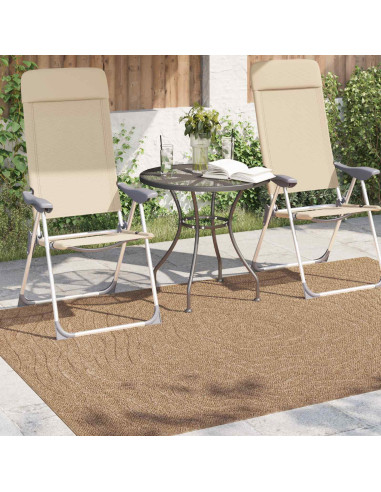 Tappeti per area Moiré HUARTE Naturale 230 x 160 cm Poliestere