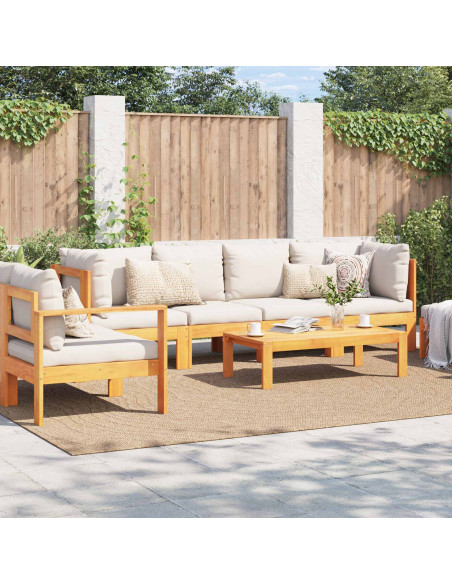 Tappeti per area Moiré HUARTE Naturale 280 x 200 cm Poliestere