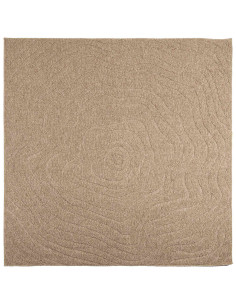 Tappeti per area Moiré HUARTE Naturale 200 x 200 cm Poliestere 2