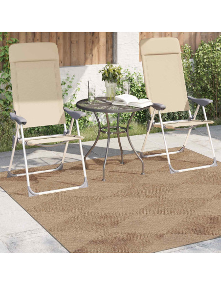 Tappeti per area HUARTE Naturale 120 x 120 cm Poliestere