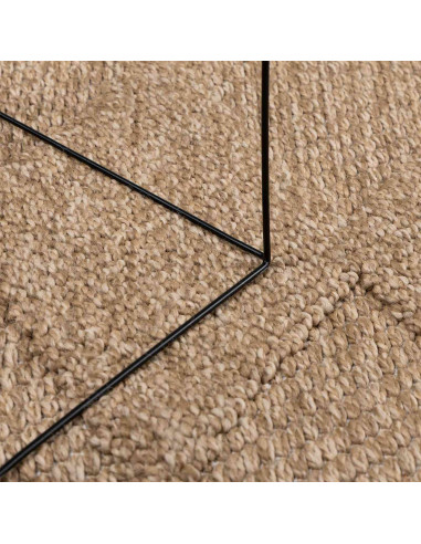 Tappeti per area HUARTE Naturale 200 x 200 cm Poliestere