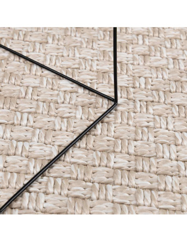 Tappeti per area HUARTE Crema 150 x 80 cm Poliestere