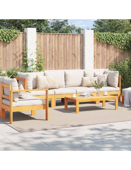 Tappeti per area HUARTE Crema 340 x 240 cm Poliestere