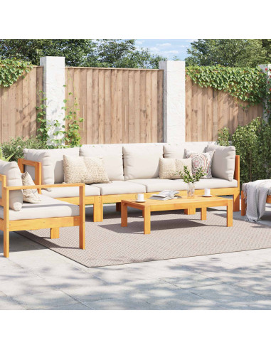 Tappeti per area Quadrato HUARTE Crema 240 x 240 cm Poliestere