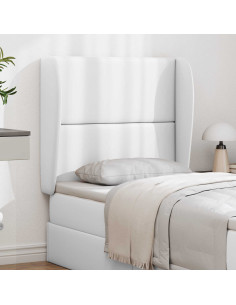 Orecchia della Testata Bianco 80 x 23 x 6 cm PVC