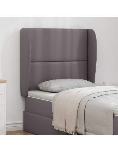 Orecchia della Testata Grigio Sfumato 80 x 23 x 6 cm PVC