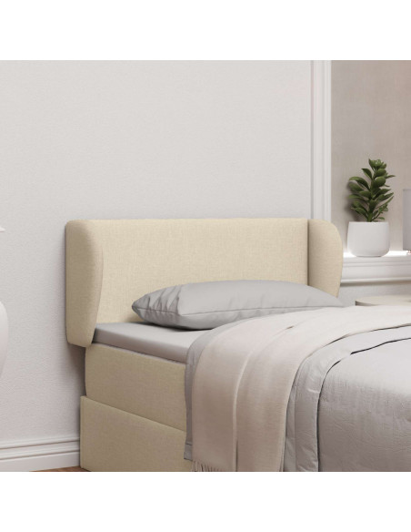 Orecchia della Testata Crema 40 x 23 x 6 cm Tessuto