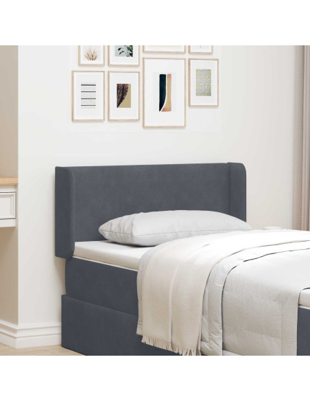 Orecchia della Testata Grigio 40,5 x 40,5 x 4 cm Velluto