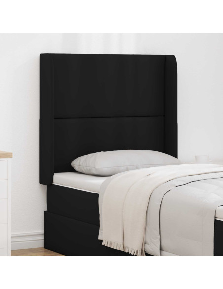 Orecchia della Testata Nero 80 x 16 x 4 cm PVC