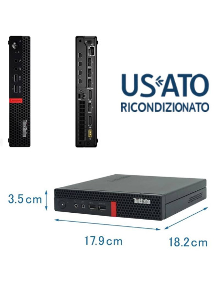 WKST REF I7-7700T  16GB 512SSD W10P T.STATION P320 QUAD. P600 TINY NVME