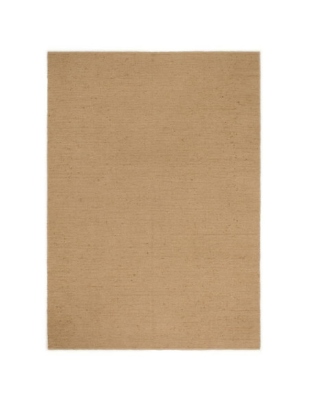 Tappeto Fatto a Mano in Bouclé 80x160 cm Iuta e Cotone