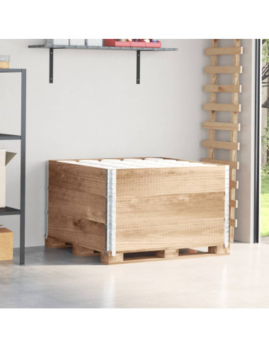 Paretali per Pallet 3 pz 100x100 cm in Legno Massello di Pino