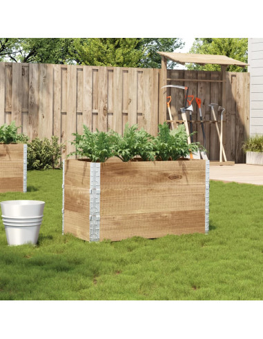 Fioriera da Giardino 100x50 cm in Legno Massello di Pino