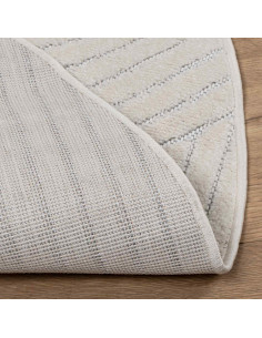 Tappeti per area Rotondo HUARTE Crema Ø 160 CM Poliestere 2