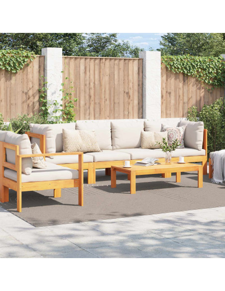 Tappeti per area HUARTE Beige 280 x 200 cm Poliestere