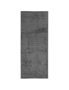 Tappeti per area HUARTE Antracite 150 x 80 cm Poliestere 2