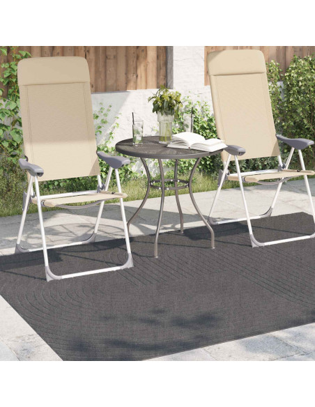 Tappeti per area HUARTE Antracite 200 x 140 cm Poliestere