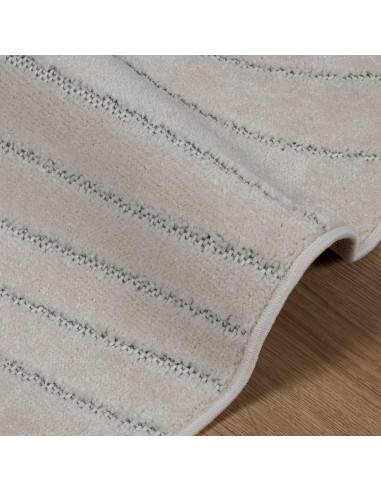 Tappeti per area Rotondo HUARTE Crema Ø 120 CM Poliestere