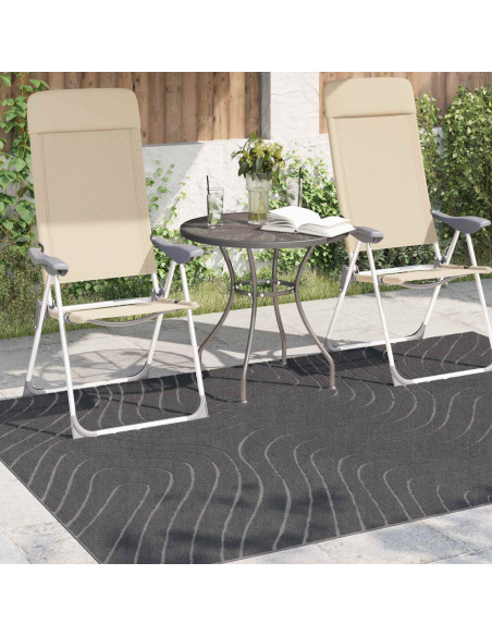 Tappeti per area HUARTE Antracite 230 x 160 cm Poliestere